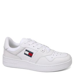 Tommy Jeans: Белые кроссовки 