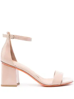 Santoni: Розовые сандалии 