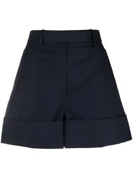 Thom Browne: Синие шорты  4-Bar