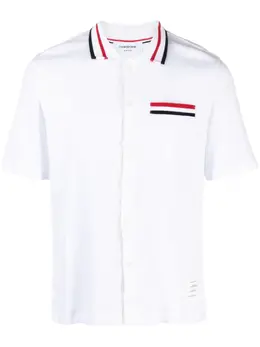 Thom Browne: Рубашка  RWB в полоску