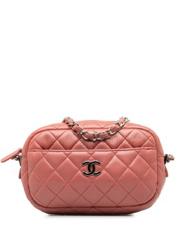 CHANEL Pre-Owned: Розовая сумка 