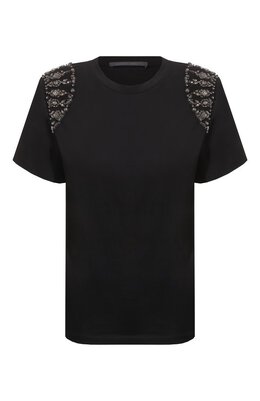 Alberta Ferretti: Хлопковая футболка 