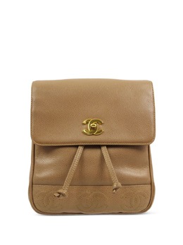 CHANEL Pre-Owned: Светлый рюкзак 