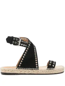 ISABEL MARANT: Чёрные мокасины 