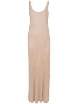 Max Mara: Бежевое платье 