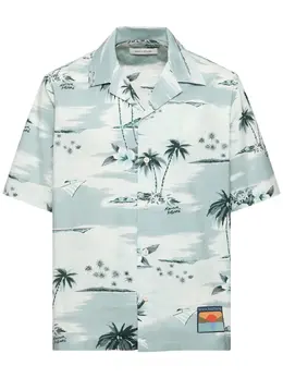MAISON KITSUNÉ: Хлопковая рубашка 