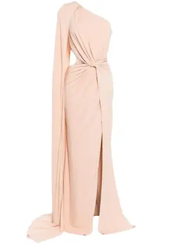 Elie Saab: Бежевое платье 