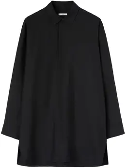Jil Sander: Шёлковая рубашка 