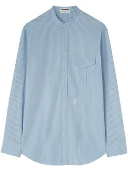 Jil Sander: Рубашка  Wednesday в полоску