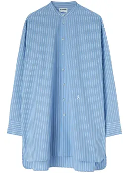 Jil Sander: Рубашка  Sunday в полоску