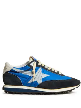 Golden Goose: Синие кроссовки  Star