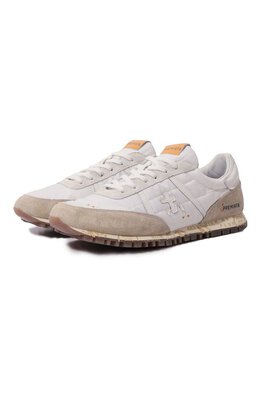 Premiata: Белые кроссовки  Sean