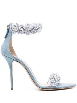 Casadei: Светлые сандалии 