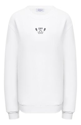 Off-White: Хлопковый свитшот 