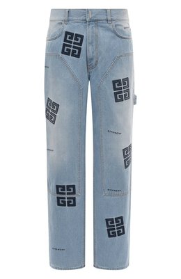 Givenchy: Голубые джинсы 