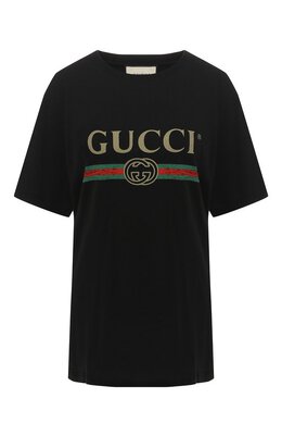 Gucci: Хлопковая футболка 