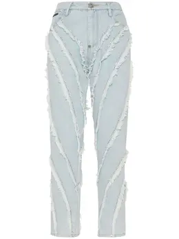 Philipp Plein: Рваные джинсы 
