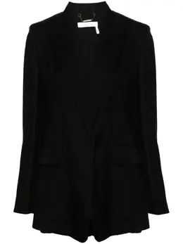 Chloé: Чёрный жакет 