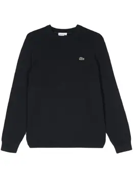 Lacoste: Голубой свитер 