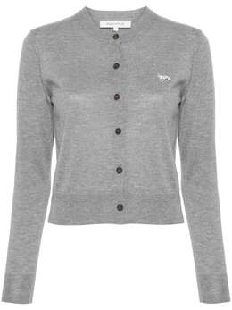 Maison Kitsuné: Кардиган из шерсти 