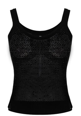 ERMANNO SCERVINO: Чёрный топ 