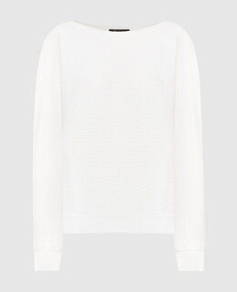 Loro Piana: Белый свитер 