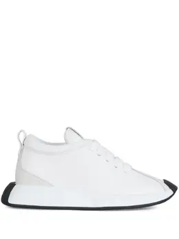 Giuseppe Zanotti: Белые кроссовки  Ferox