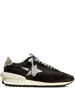 Golden Goose: Чёрные кроссовки  Star