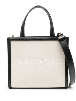 Givenchy: Бежевая сумка-шоппер  G
