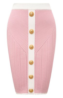 Balmain: Юбка из вискозы 