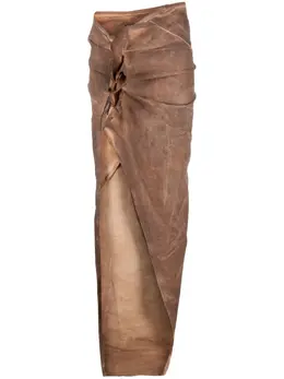 Rick Owens DRKSHDW: Длинная юбка 