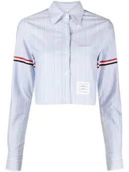 Thom Browne: Рубашка  RWB в полоску