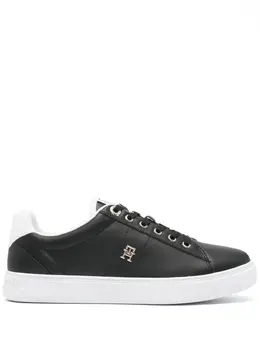 Tommy Hilfiger: Чёрные кроссовки  Elevated