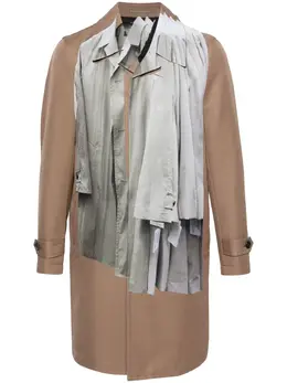 Comme des Garçons Homme Plus: Однобортный плащ 