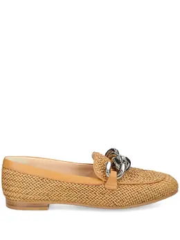 Casadei: Коричневые лоферы 