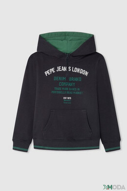 Pepe Jeans London: Тёмный свитер 