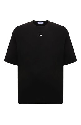 Off-White: Хлопковая футболка 