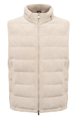 Brunello Cucinelli: Замшевый жилет 