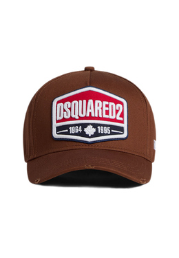 DSQUARED2: Коричневая кепка 