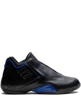 adidas: Чёрные кроссовки  T-Mac