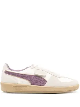 PUMA: Светлые кроссовки  Suede