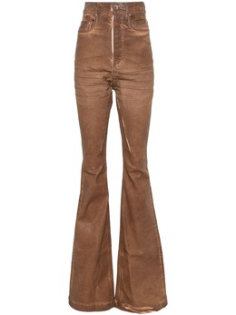 Rick Owens DRKSHDW: Расклешённые джинсы 