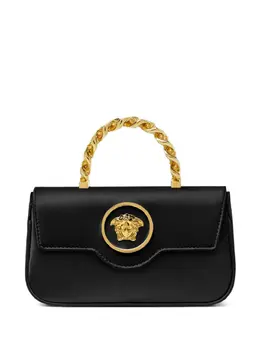 Versace: Чёрная сумка  La Medusa