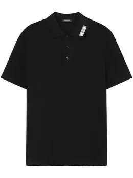 Versace: Чёрное поло 
