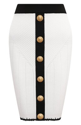 Balmain: Юбка из вискозы 