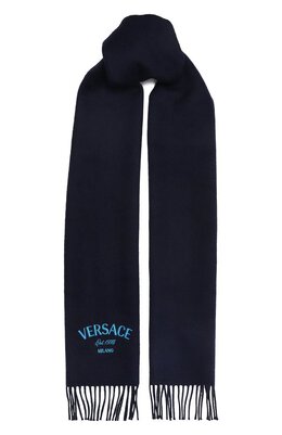 Versace: Тёмный шарф 