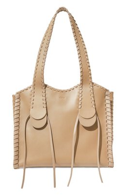 Chloé: Бежевая сумка 