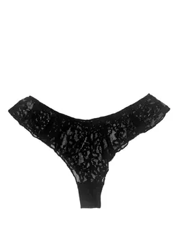 Fleur Du Mal: Чёрные трусы 
