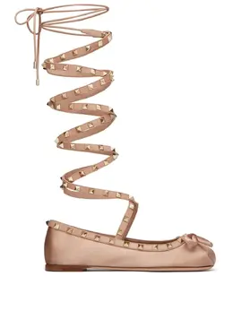 Valentino Garavani: Розовые балетки 