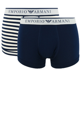 EMPORIO ARMANI: Голубые трусы 